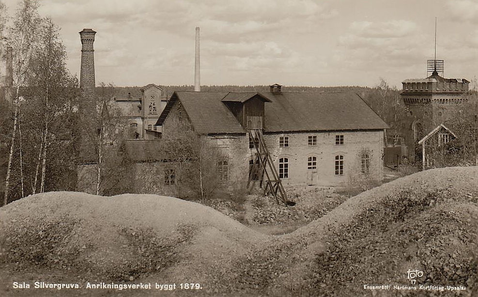 Sala Silvergruva, Anriktningsverket byggt 1879