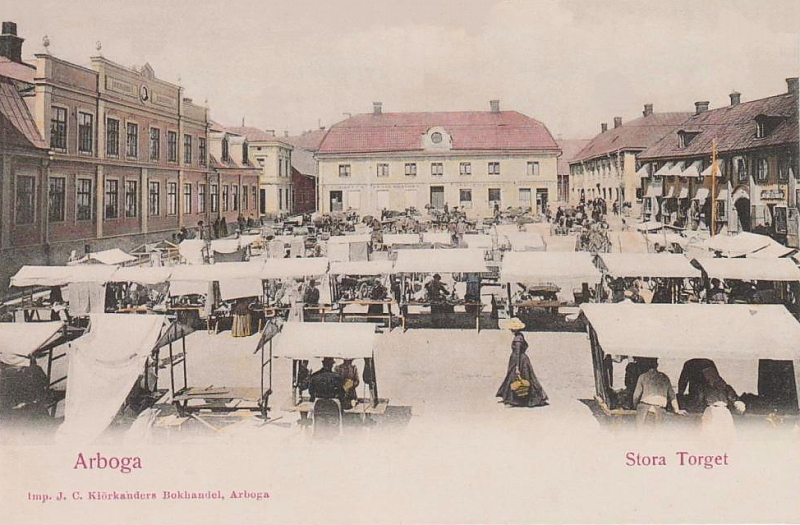Arboga, Stora Torget 1903
