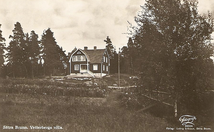 Sala, Sätra Brunn, Vetterbergs Villa