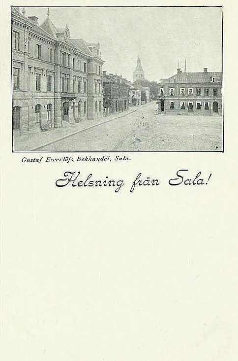 Hälsning från Sala 1901