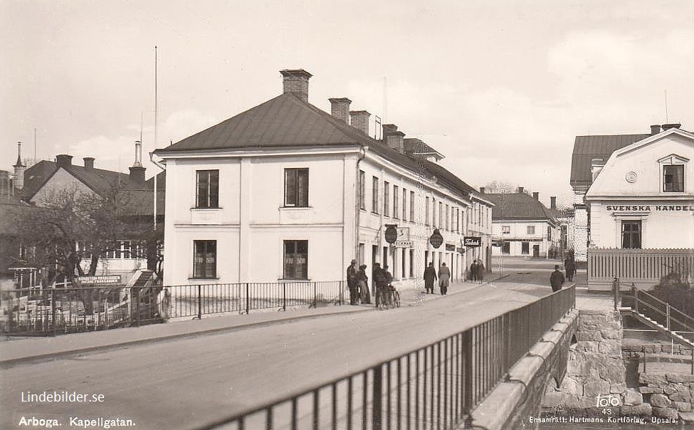 Arboga Kapellgatan 1951