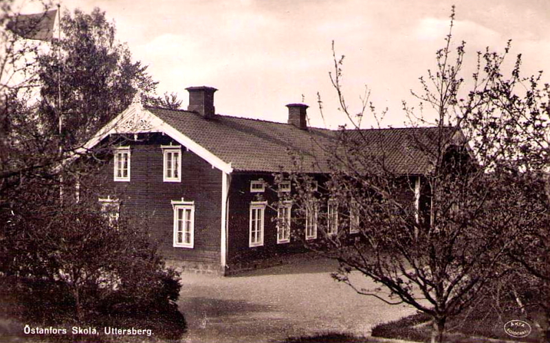 Skinnskatteberg, Östanfors Skola, Uttersberg