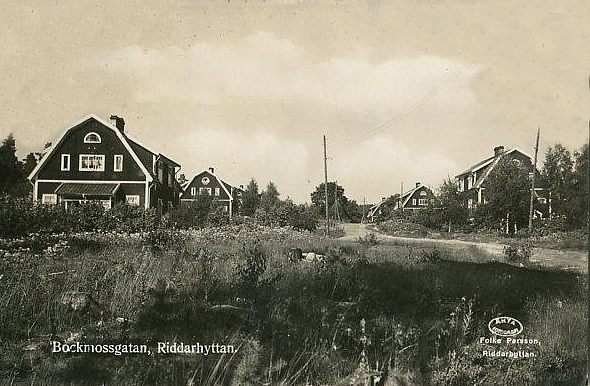Skinnskatteberg, Riddarhyttan Bockmossgatan