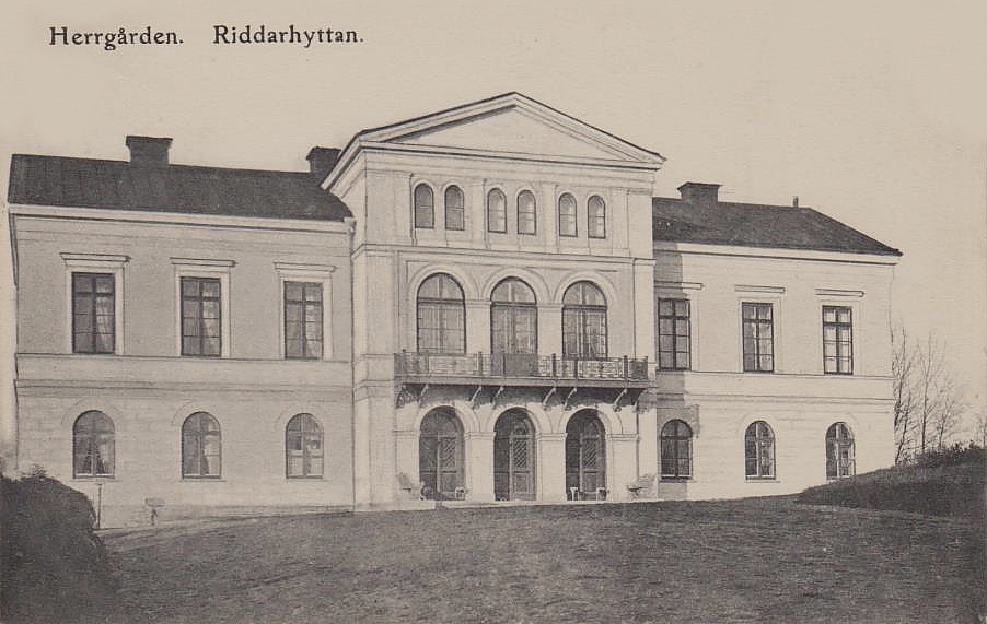 Herrgården Riddarhyttan 1916