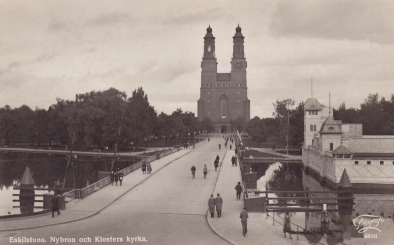 Eskilstuna Nybron och Klosterkyrkan