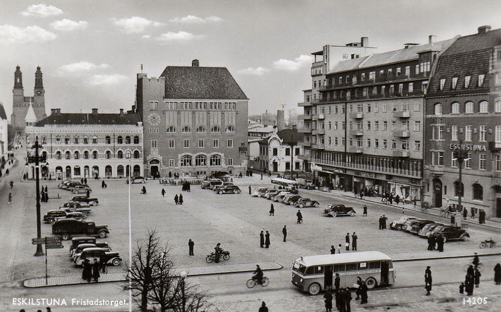 Eskilstuna Fristadstorget 1942