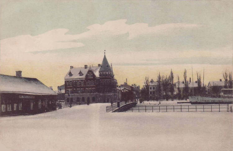 Eskilstuna Rådhustorget 1907
