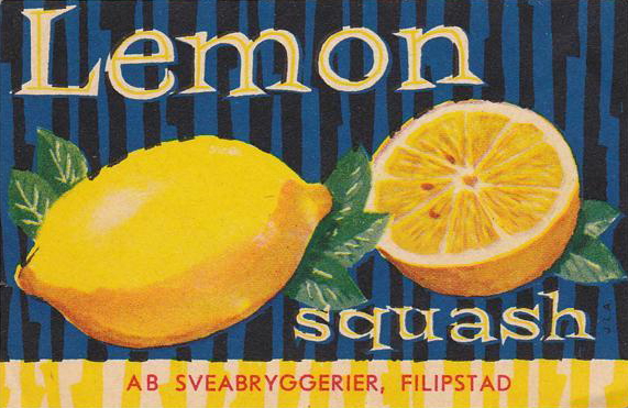 Filipstad, AB Sveabryggerier, Lemon Squash