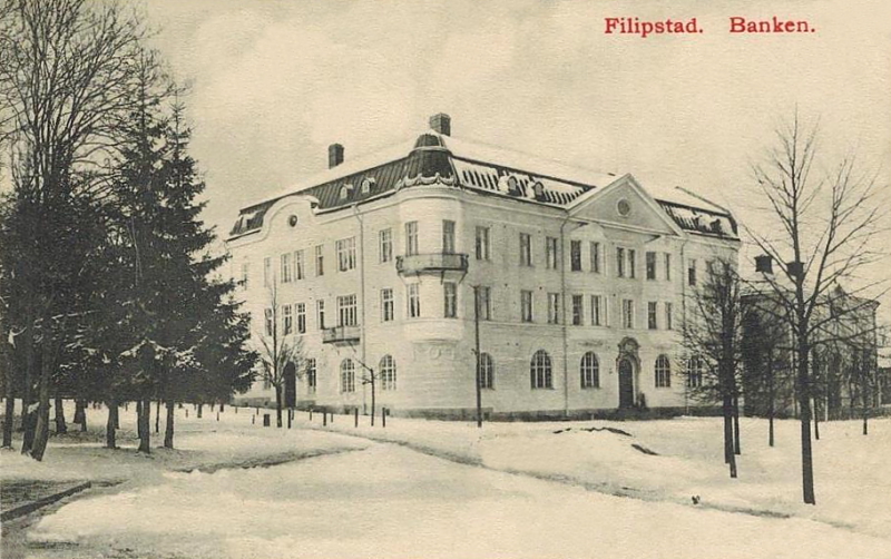 Filipstad  Banken 1909