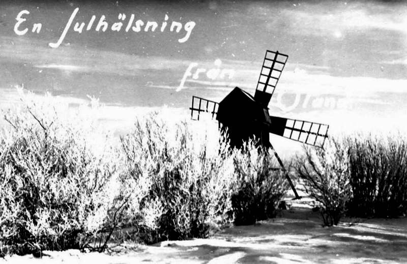 Öland, En Julhälsning från 1941