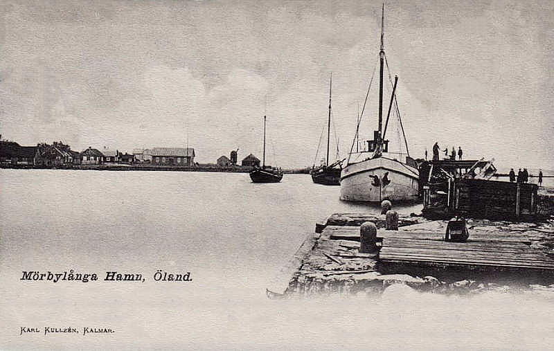 Öland, Mörbylånga Hamn  1903
