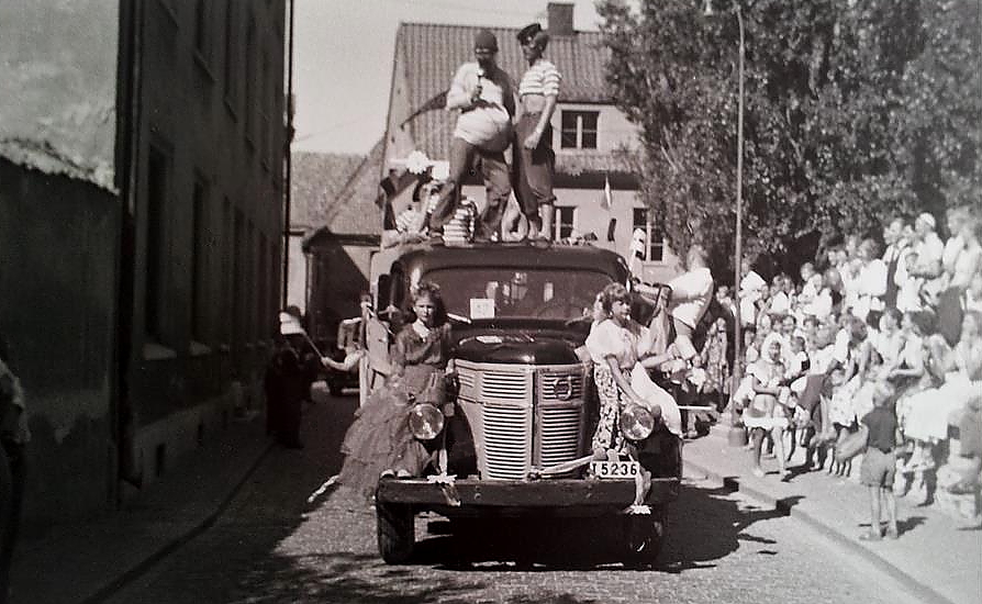 Gotland, Visby, Barnens Dag 1955