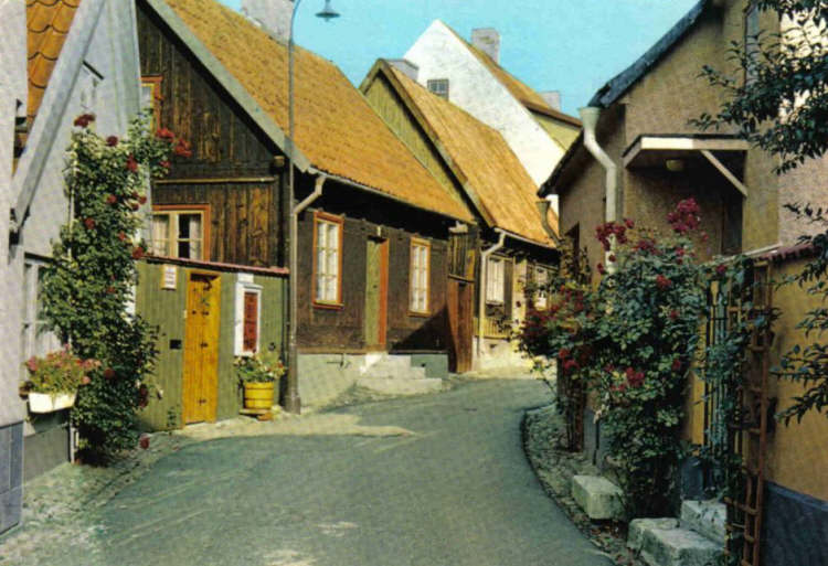 Gotland, Visby Gatuvy