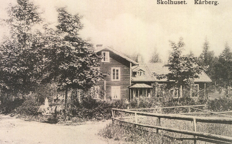 Stråssa, Kårberg Skolhuset 1915
