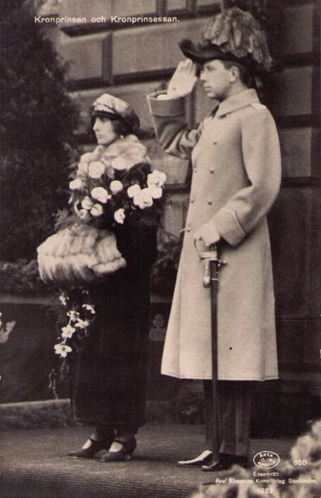Gustaf VI Adolf och Louise 1923