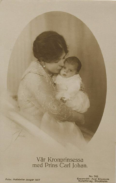 Margaret och Carl Johan 1917