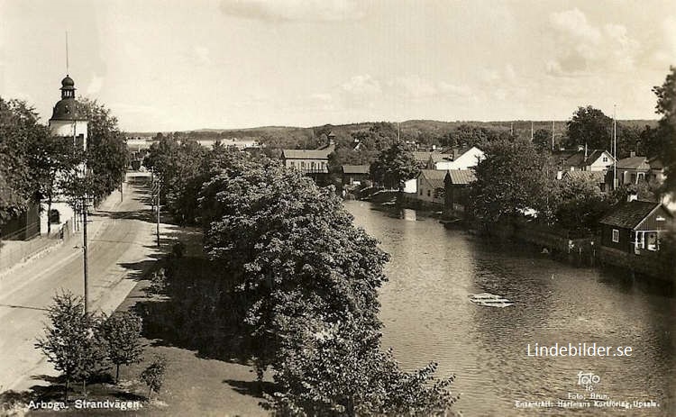 Arboga Strandvägen 1948