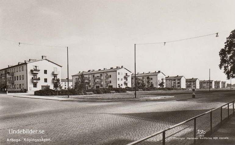 Arboga Köpingsvägen 1960