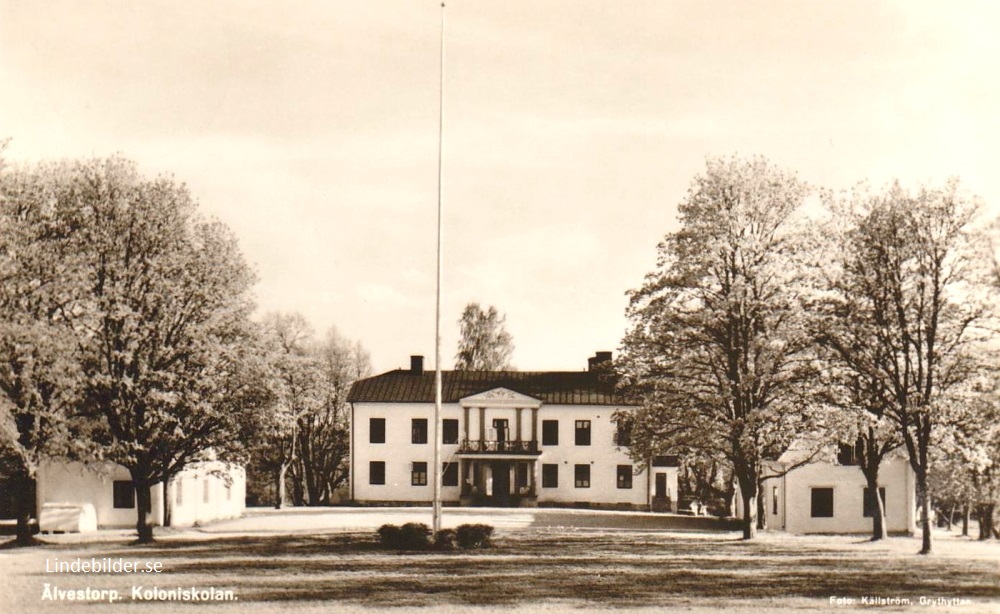 Älvestorp Koloniskolan 1959
