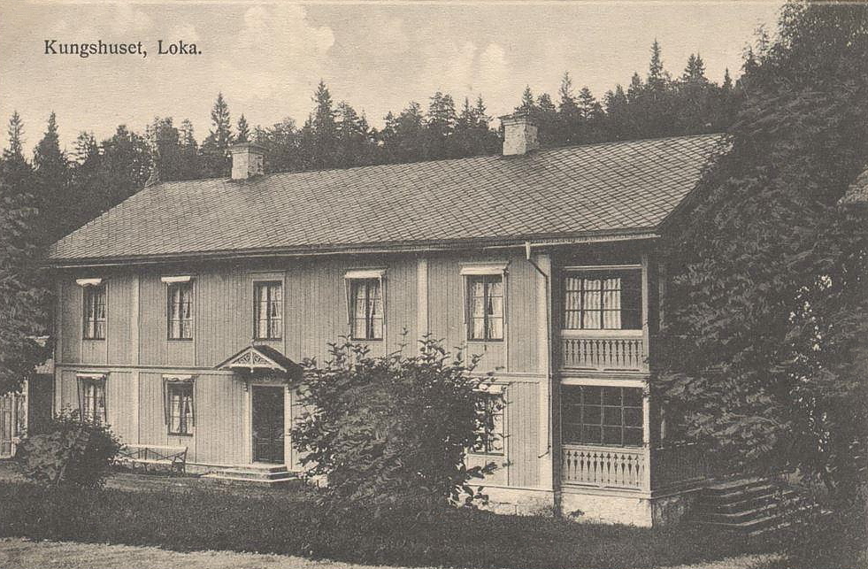 Hällefors, Kungshuset Loka 1915