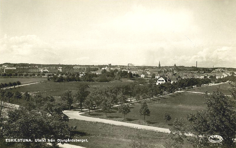 Eskilstuna, Utsikt från Djurgårdsberget