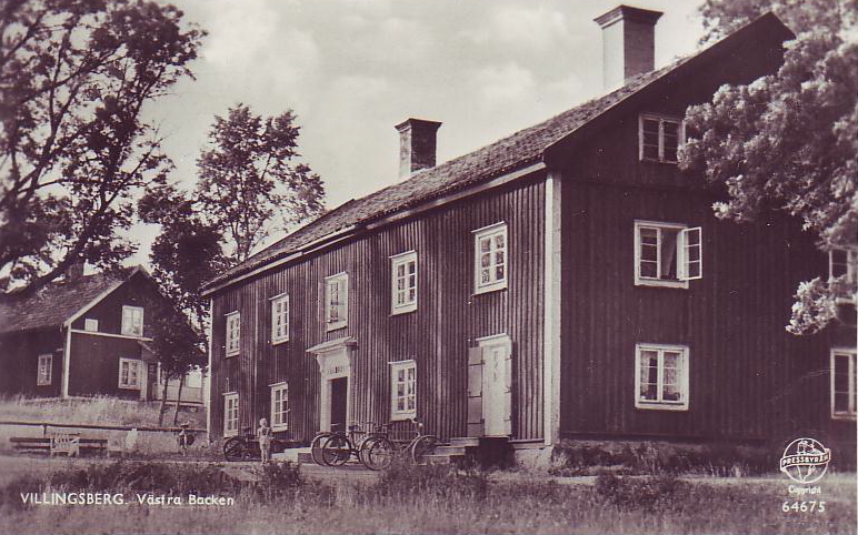 Karlskoga, Villingsberg Västra Backen 1958
