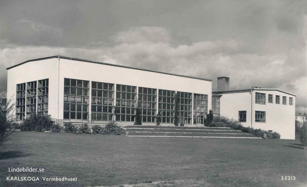 Karlskoga Varmbadhuset 1956