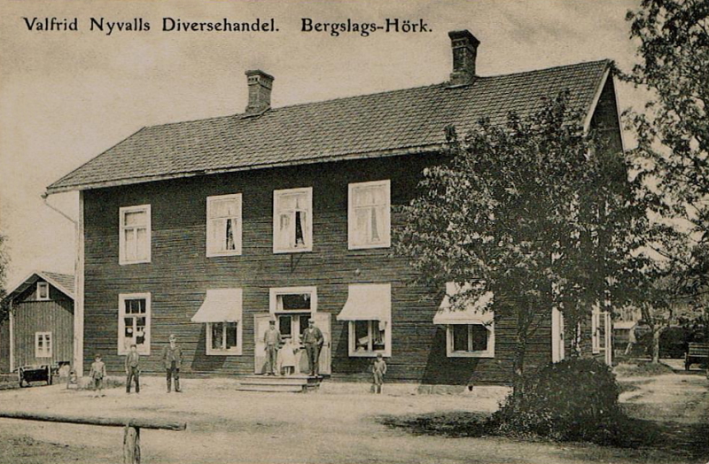 Kopparberg, Valfrid Nyvalls Diversehandel, Bergslags-Hörk