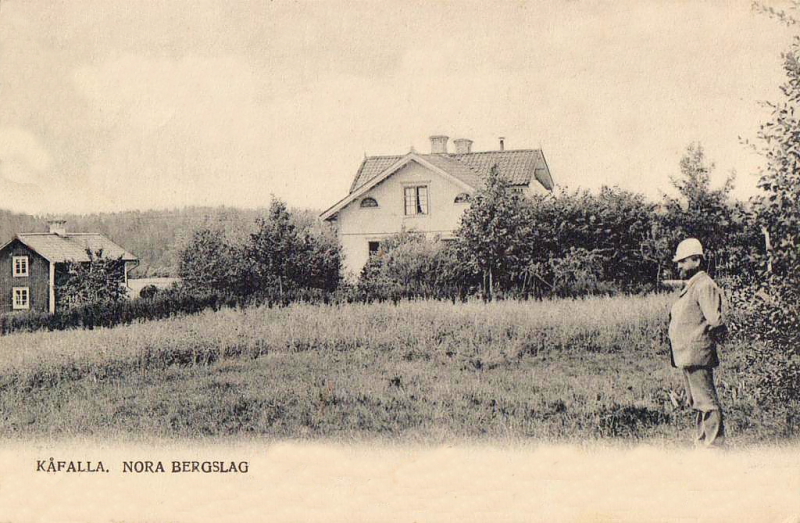 Nora Bergslag, Kåfalla 1906