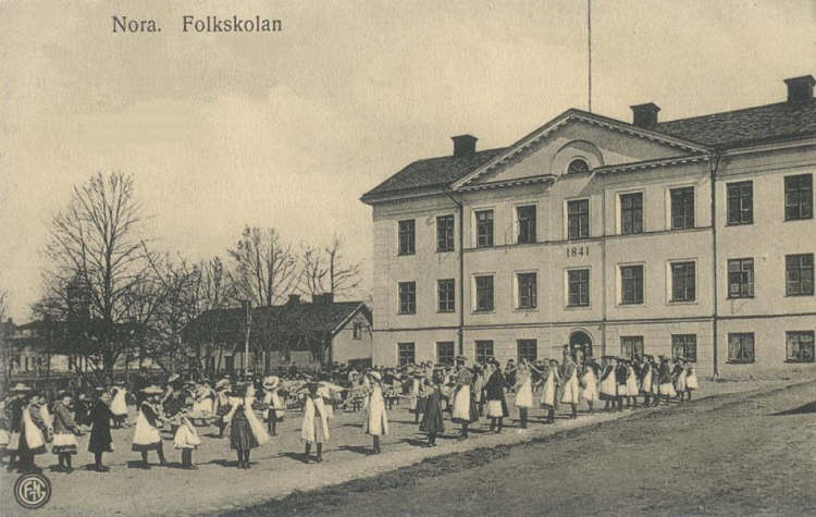 Nora Folkskolan 1910