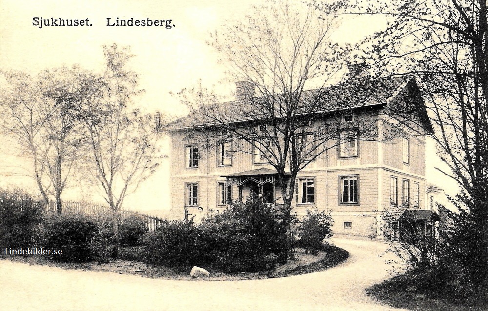 Lindesbergs sjukhus 1898