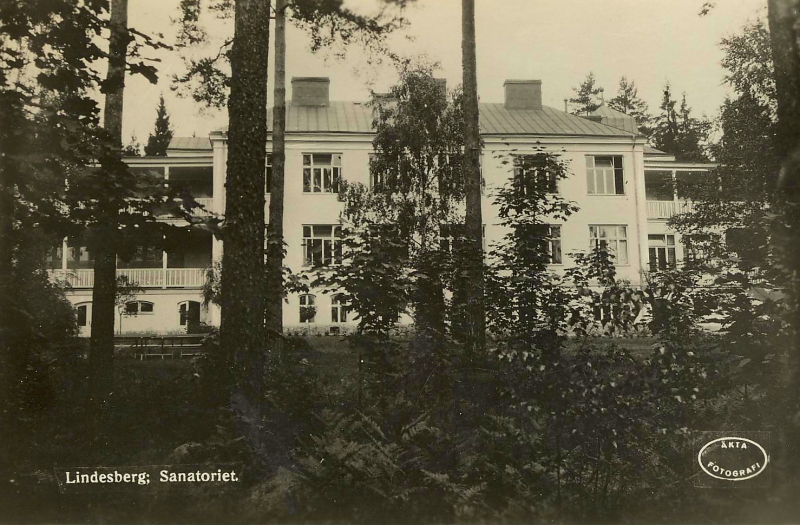Lindesberg Sanatoriet 1936