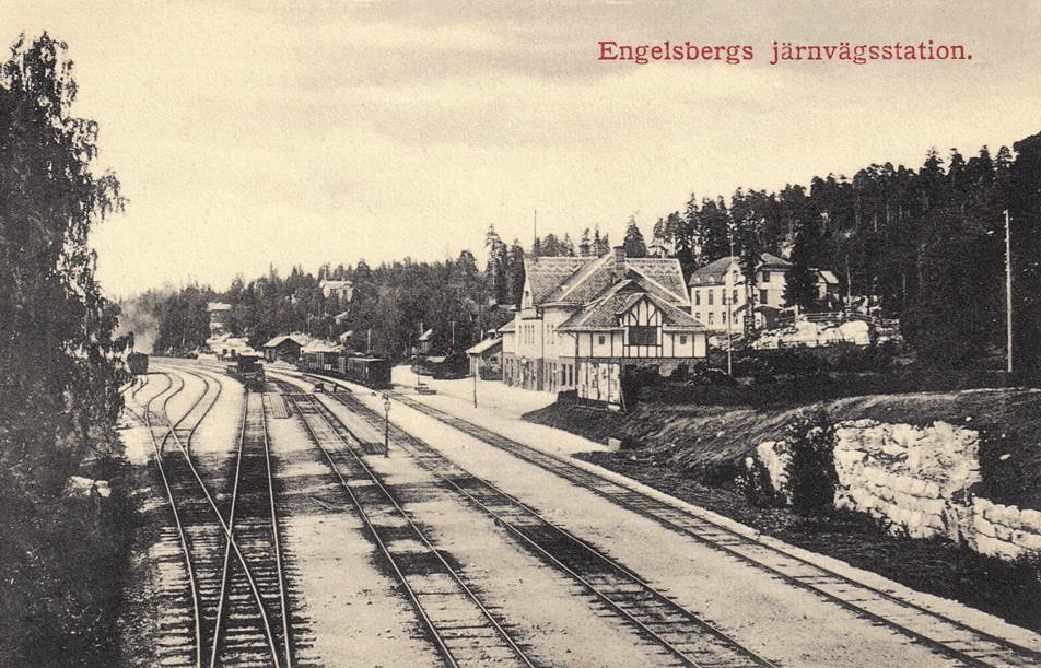 Fagersta, Ängelsbergs Järnvägsstation
