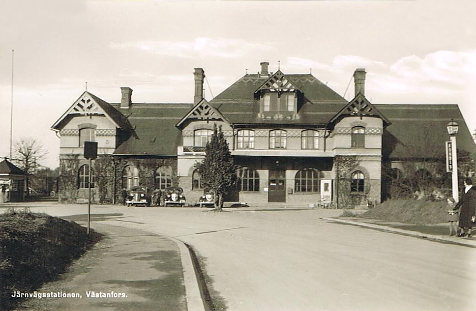 Fagersta, Västanfors, Järnvägsstationen