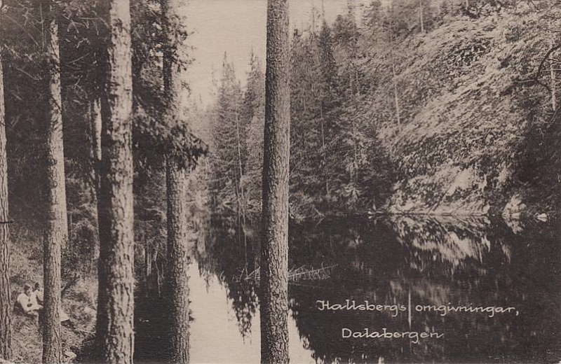 Hallsbergs Omgivningar, Dalabergen 1928
