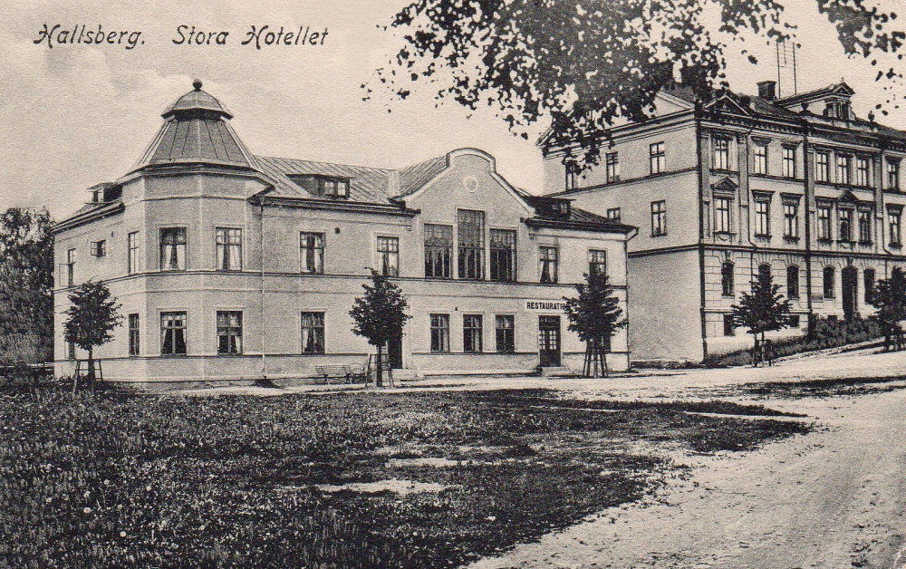 Hallsberg, Stora Hotellet 1923