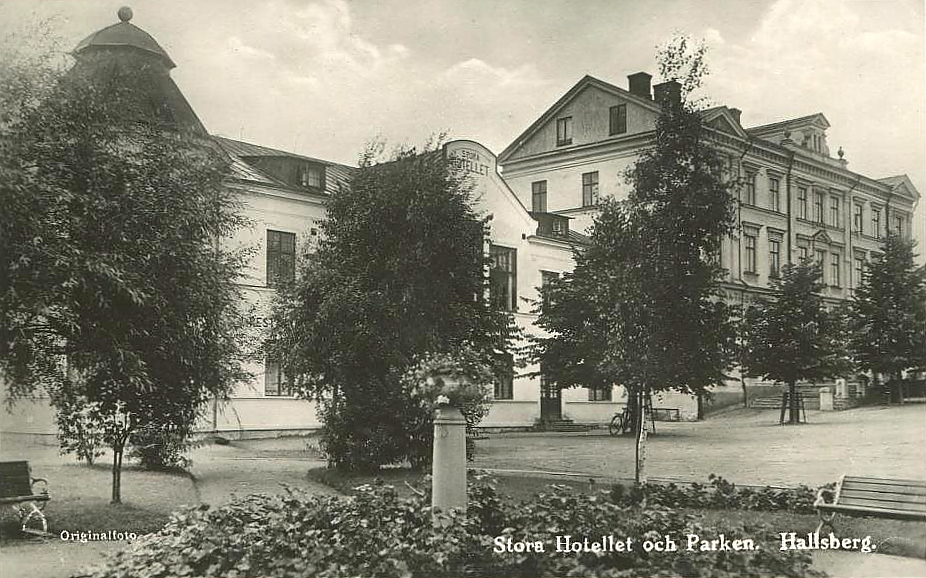 Stora Hotellet och Parken, Hallsberg 1934