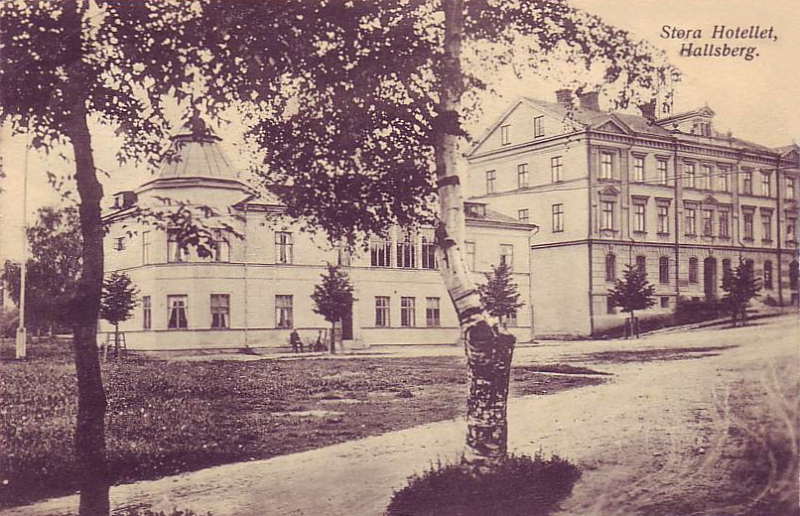 Hallsberg Stora Hotellet 1916