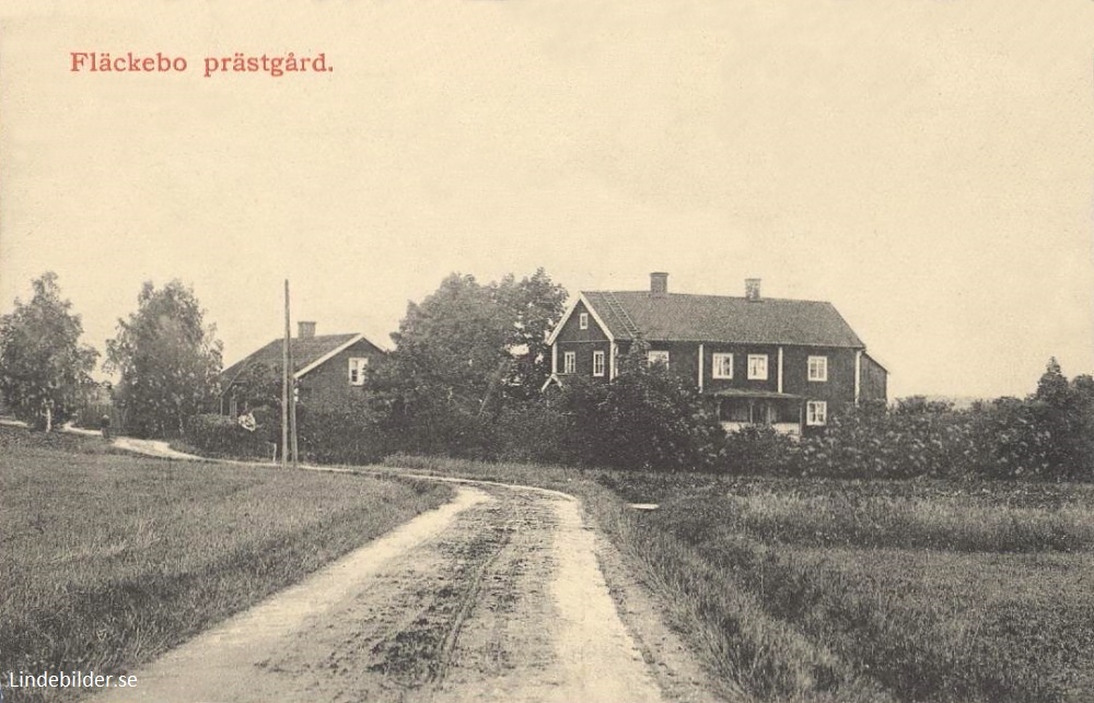 Fläckebo Prästgård 1918