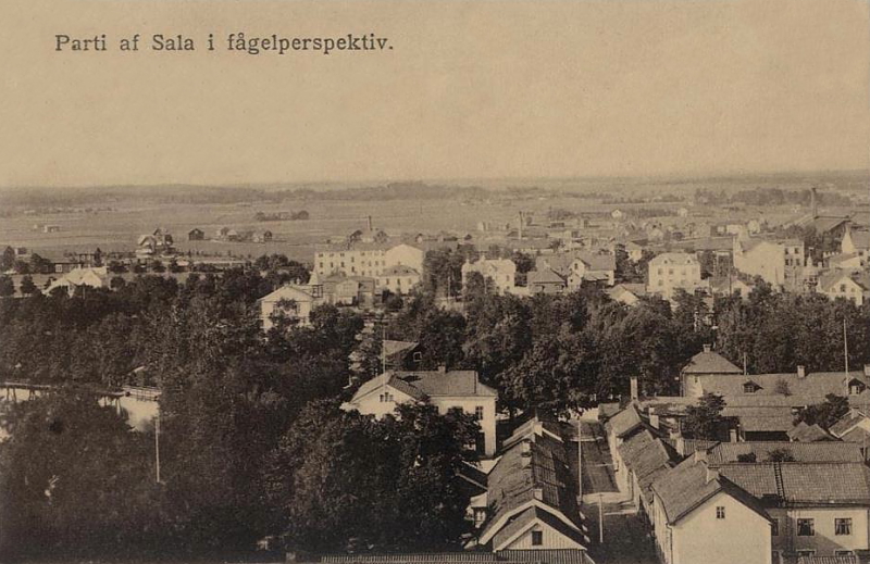 Sala, Parti af Fågelperspektiv 1912