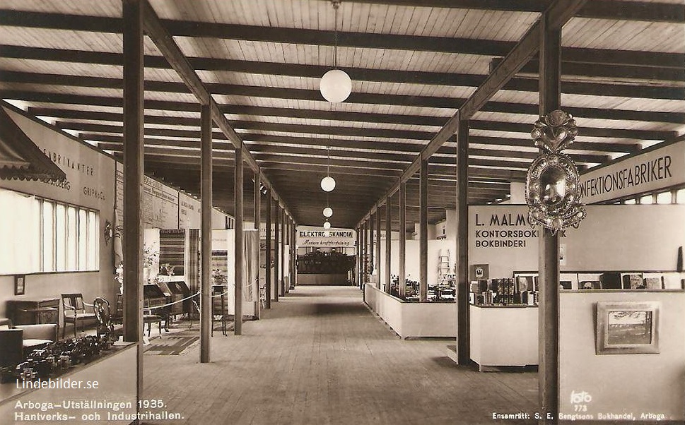 Arboga, Utställningen, Hantverks och Industrihallen 1935