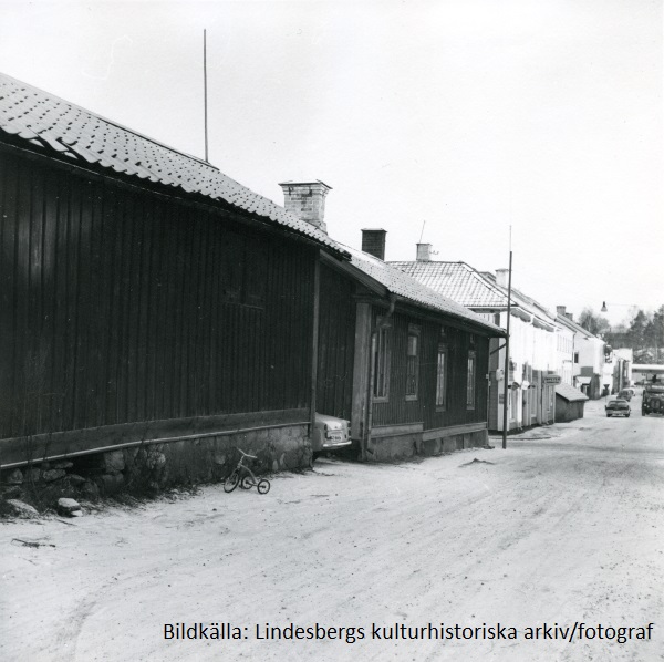 Lindesberg, Ahlbergska Gården, Smedjegatan