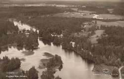 Flygfoto över Kåfalla 1939