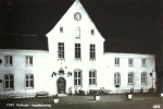 Gotland, Visby,  Posthuset i Fasadbelysningen