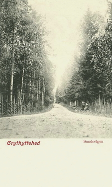 Hällefors, Grythyttan, Grythyttehed,  Sundsvägen 1903