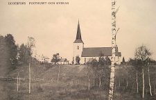 Degerfors, Posthuset och Kyrkan
