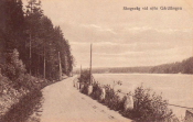 Ludvika, Skogsväg vid sjön Gårdslången 1930