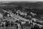 Degerfors, Flygfoto över Svartå Stationssamhälle 1949