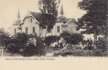 Gotland, Roma Jernvägsstation, Sedd från Parken 1905