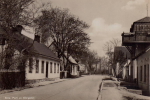 Gotland, Slite, Parti av Storgatan 1939